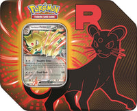 Pokemon Trading Card Game - Team Rocket Tin 2025 (Random Mewtwo, Nidoking or Persian)
