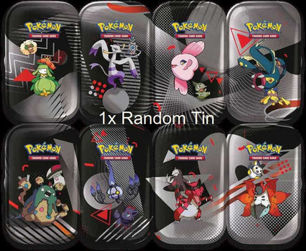 Pokemon Trading Card Game - Unova Black Bolt & White Flare Unova Mini Tins (Random Packaging)