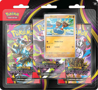 Pokemon Trading Card Game - Mega Evolution Pitch Black 3 Booster Pack Blister