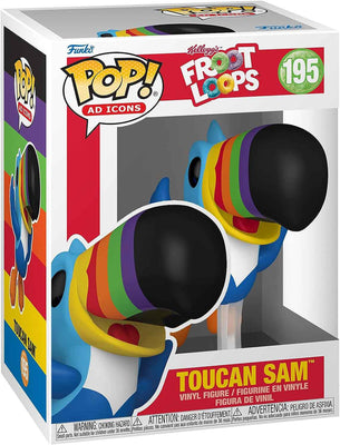 Pop Ad Icons Froot Loops 3.75 Inch Action Figure - Toucan Sam #195