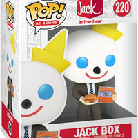 Pop Ad Icons Jack In The Box 3.75 Inch Action Figure - Jack Box #220