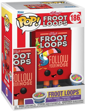 Pop Ad Icons Kelloggs 3.75 Inch Static Figure - Froot Loops #186