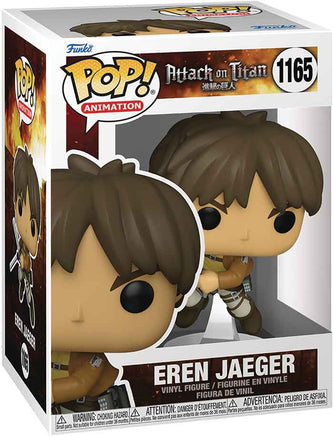 Pop Animation Attack On Titan 3.75 Inch Static Figure - Eren Jaeger #1165