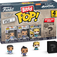 Pop Animation Avatar The Last Airbender 1 Inch Action Figure Bitty Pop! - Katara, Sokka, Suki & Mystery Mini