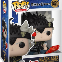 Pop Animation Black Clover 3.75 Inch Action Figure - Black Asta #1420