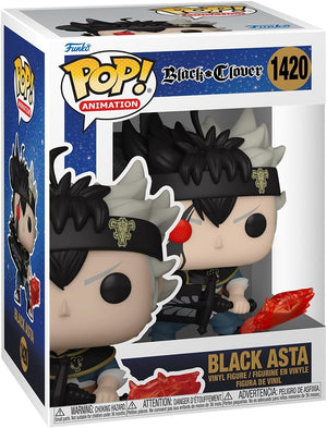 Pop Animation Black Clover 3.75 Inch Action Figure - Black Asta #1420