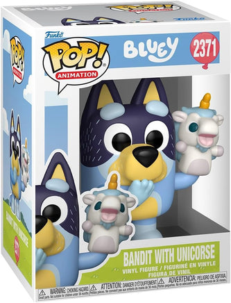 Pop Animation Bluey 3.75 Inch Static Figure - Bandit with Unicourse #2371