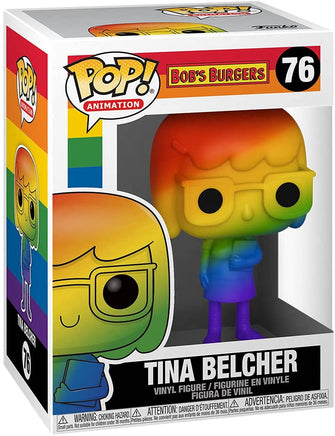 Pop Animation Bob's Burgers 3.75 Inch Static Figure - Rainbow Tina Belcher #76
