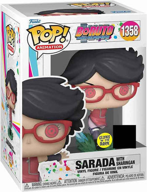 Pop Animation Boruto 3.75 Inch Action Figure Exclusive - Sarada with Sharingan