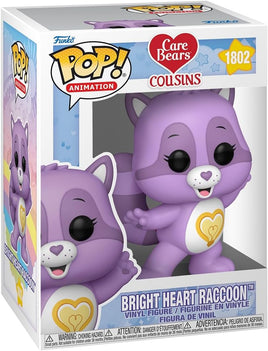 Pop Animation Care Bear Cousins 3.75 Inch Action Figure - Bright Heart Raccoon #1802