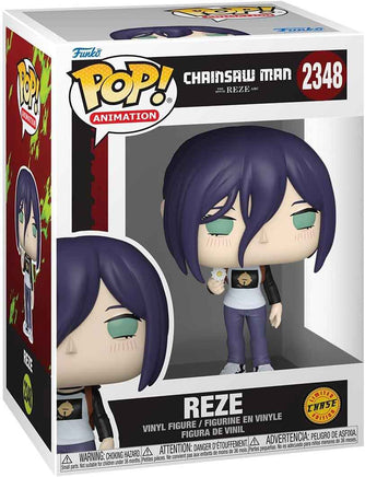 Pop Animation Chainsaw Man Reze 3.75 Inch Action Figure Exclusive - Reze #2348 Chase