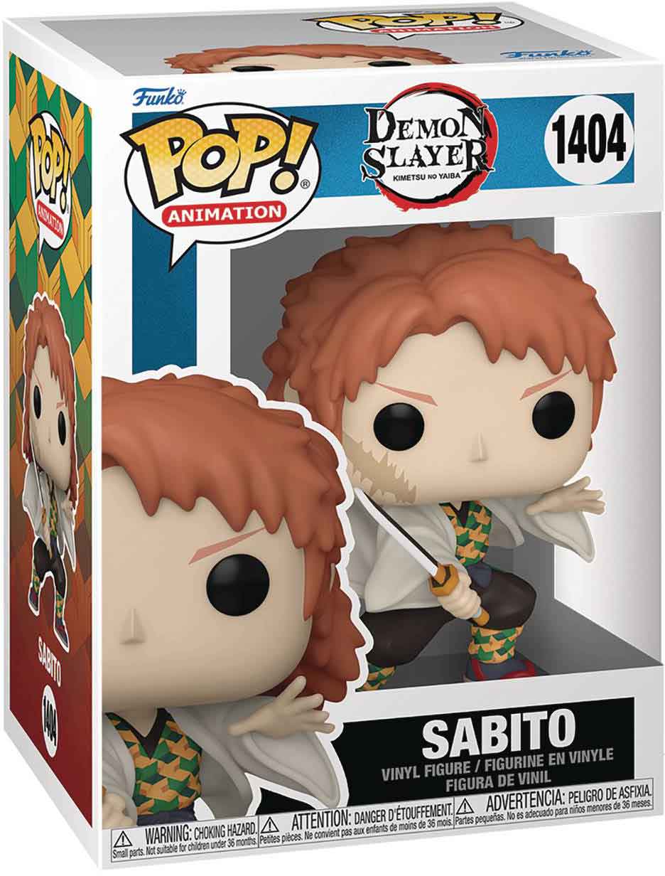 Pop Animation Demon Slayer 3.75 Inch Action Figure - Sabito #1404