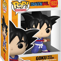 Pop Animation Dragonball 3.75 Inch Action Figure - Goku with Nyoibo #1922