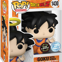 Pop Animation Dragonball Z 3.75 Inch Action Figure Exclulsive - Goku with Wings #1430 Chase