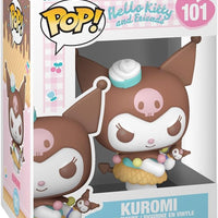Pop Animation Hello Kitty 3.75 Inch Action Figure - Kuromi #101