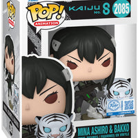 Pop Animation Kaiju No. 8 3.75 Inch Action Figure - Mina Ashiro & Bakko #2085