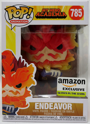 Pop Animation My Hero Academia 3.75 Inch Static Figure Exclusive - Endeavor Glow In Dark #785