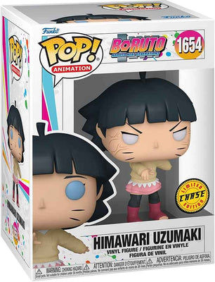 Pop Animation Naruto 3.75 Inch Action Figure Boruto Exclusive - Himawari Uzumaki #1654 Chase