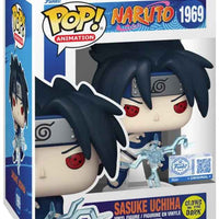 Pop Animation Naruto 3.75 Inch Action Figure Exclusive - Sasuke Uchiha (Chidori Glow) #1969