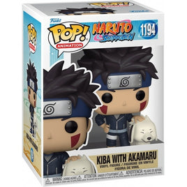 Pop Animation Naruto Shippuden 3.75 Inch Static Figure - Kiba with Akamaru #1194