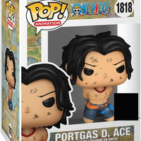 Pop Animation One Piece 3.75 Inch Action Figure Exclusive - Portgas D. Ace Execution #1818