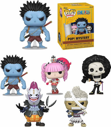 Pop Animation One Piece 3.75 Inch Action Figure Mystery Box - One Piece Sealed Mystery Box (6 Mystery Pops)
