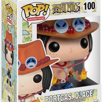 Pop Animation One Piece 3.75 Inch Action Figure - Portgas D. Ace #100