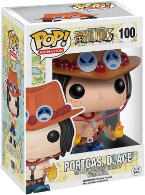 Pop Animation One Piece 3.75 Inch Action Figure - Portgas D. Ace #100