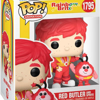 Pop Animation Rainbow Brite 3.75 Inch Action Figure - Red Butler and Sprite #1795