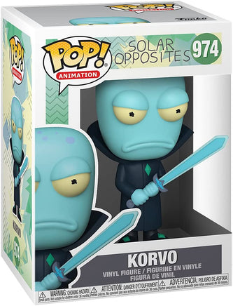 Pop Animation Solar Opposites 3.75 Inch Static Figure - Korvo #974