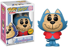 Pop Animation 3.75 Inch Action Figure Top Cat - Benny The Ball #280 Chase