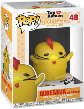 Pop Animation Top Ramen 3.75 Inch Static Figure - Gudetama as Chicken #48