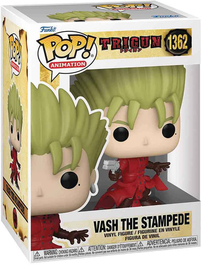 Pop Animation Trigun 3.75 Inch Action Figure - Vash The Stampede #1362