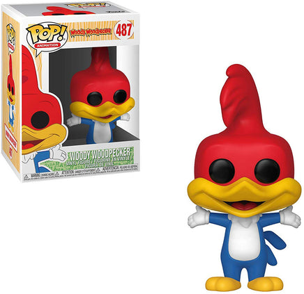 Pop Animation 3.75 Inch Static Figure Woody Woodpecker - Woody Woodpecker #487