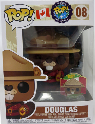 Pop Around The World Canada 3.75 Inch Static Figure - Douglas #08