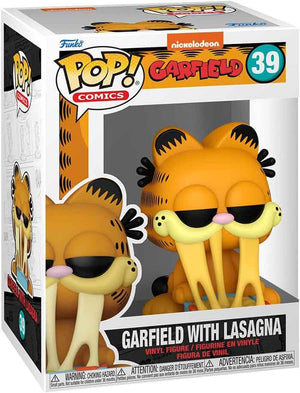 Pop Comics Garfield 3.75 Inch Action Figure - Garfield with Lasagna #39