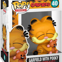 Pop Comics Garfield 3.75 Inch Action Figure - Garfield with Pooky #40