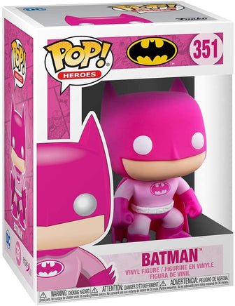 Pop DC Heroes Batman 3.75 Inch Static Figure - Breast Cancer Batman #351