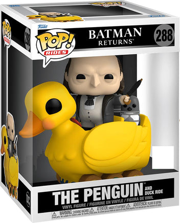 Pop DC Heroes Batman Returns 3.75 Inch Static Figure Deluxe - The Penguin and Duck Ride #288