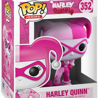 Pop DC Heroes 3.75 Inch Action Figure - Breast Cancer Awareness Harley Quinn #352