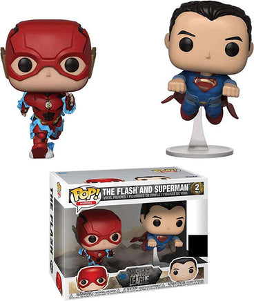 Pop DC Heroes Justice League 3.75 Inch Static Figure 2-Pack - The Flash and Superman
