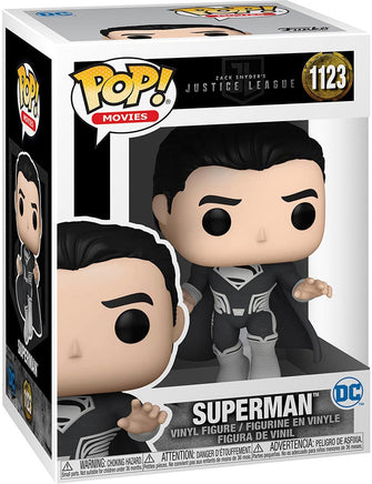 Pop DC Heroes Justice League 3.75 Inch Static Figure - Black Suit Superman #1123
