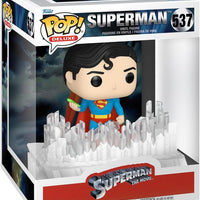 Pop DC Heroes Superman 1978 3.75 Inch Action Figure Deluxe - Superman (Fortress of Solitude) #537