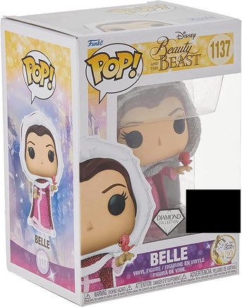 Pop Disney Beauty and the Beast 3.75 Inch Static Figure Exclusive - Diamond Glitter Belle #1137