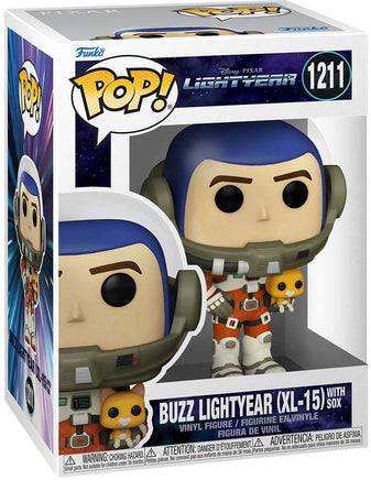 Pop Disney Lightyear 3.75 Inch Static Figure - Buzz Lightyear XL-15 with Sox #1211