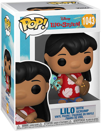 Pop Disney Lilo & Stitch 3.75 Inch Static Figure - Lilo with Scrump #1043