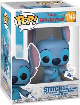 Pop Disney Lilo & Stitch 3.75 Inch Static Figure - Stitch with Mood Chart #1744