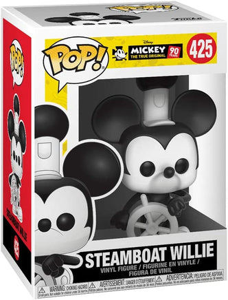 Pop Disney Mickey Mouse 3.75 Inch Static Figure - Steamboat Willie #425