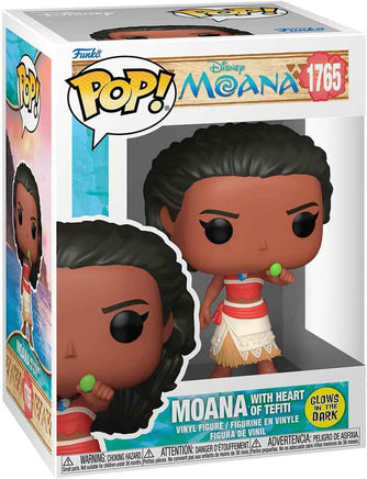 Pop Disney Moana 3.75 Inch Action Figure - Moana with Heart of Tefiti #1765