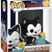 Pop Disney Pinocchio 3.75 Inch Action Figure - Figaro with Cleo #1025